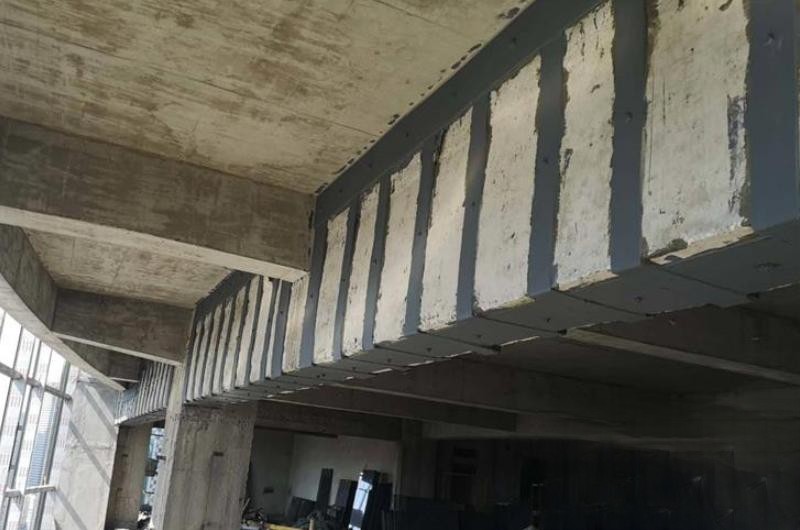建邺外包钢加固施工工程